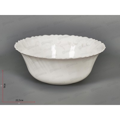 Салатник Иль-де-франс 22,5см Волна OLHW-90/130313 Салатник Иль-де-франс 22,5см Волна OLHW-90/130313