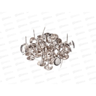 Гвоздь декорированный обивочный 100 штук хром металл 044677 *1/100/400 Ж Гвоздь декорированный обивочный 100 штук хром металл 044677 *1/100/400 Ж