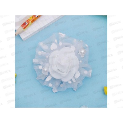 Резинка для волос Школьница бант 7см роза 2539459 Резинка для волос Школьница бант 7см роза 2539459