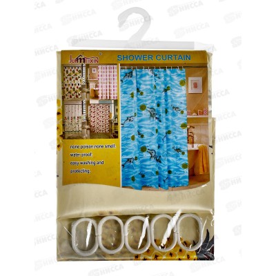 Штора для ванной PVC, 1.8х1.8м., AL-191-1 *100 Штора для ванной PVC, 1.8х1.8м., AL-191-1 *100