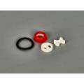 Ремонтный набор керамической кран-буксы 1/2 для импортного смесителя (красный), 3-0004С Ремонтный набор керамической кран-буксы 1/2 для импортного смесителя (красный), 3-0004С