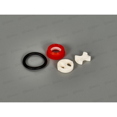 Ремонтный набор керамической кран-буксы 1/2 для импортного смесителя (красный), 3-0004С Ремонтный набор керамической кран-буксы 1/2 для импортного смесителя (красный), 3-0004С