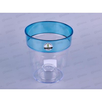 Горшок для орхидей Протея 1,4л ободок Бирюза *20 Горшок для орхидей Протея 1,4л ободок Бирюза *20