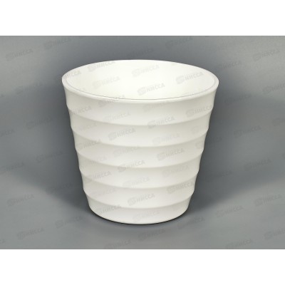 Горшок для цветов Лаура 3,7л Белый *10 Горшок для цветов Лаура 3,7л Белый *10