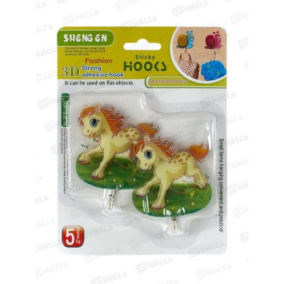 Крючки для полотенец 306 2штуки на липе (048183)  Ж