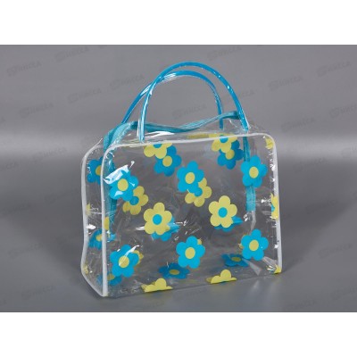 Косметичка-сумочка 810-1 прозрачная (048153)    Ж Косметичка-сумочка 810-1 прозрачная (048153)    Ж