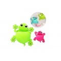 Подставка под зубные щетки Лягушка на присосках, пластик (048203) Ж Подставка под зубные щетки Лягушка на присосках, пластик (048203) Ж