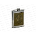 Фляжка 8oz 240мл Герб нержавеющая сталь (048298)  Ж