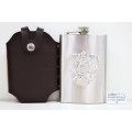 Фляжка 9oz 270мл нержавеющая сталь в чехле (048338) Ж Фляжка 9oz 270мл нержавеющая сталь в чехле (048338) Ж