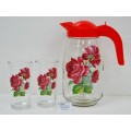 Набор для воды 3предмета 1607/2-Д Розы *4