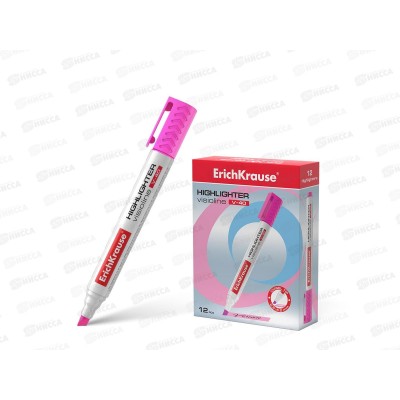 Маркер Erich Krause V-40 текстовый , розовый, 30976 *12/144 Маркер Erich Krause V-40 текстовый , розовый, 30976 *12/144