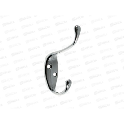 Крючок 1092S металлический хром (016520) *80  Ж