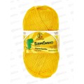 Пряжа Бамбино желтый шерсть меринос35% акрил65% 50гр 150м 104 *10