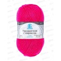Пряжа Праздничная ПАН 48%/акрил 48% метанит 4% 50гр 160м неон 224 *10
