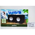 Колонки Perfeo 2.0 Wave, 2*3Вт, USB черный, PF-128-B Колонки Perfeo 2.0 Wave, 2*3Вт, USB черный, PF-128-B
