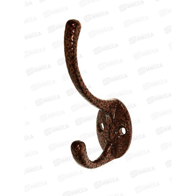 Крючок-вешалка №26 полимер медь *30