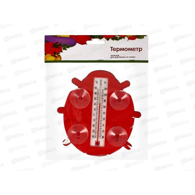Термометр оконный &quotБожья коровка&quot, AL-4676 *50