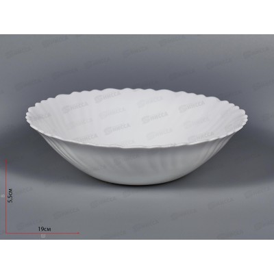 Миска суповая Без деколи 19см OLHDW-75 *36