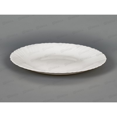 Тарелка 24см обеденная без деколи OLHP-95 *36