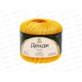Пряжа Денди хлопок мерсеризованный 100% 50гр 330м желтый 104 *10 Пряжа Денди хлопок мерсеризованный 100% 50гр 330м желтый 104 *10