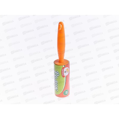 Ролик для чистки одежды "Умничка" липкий 20листов косая насечка *48 МП Ролик для чистки одежды "Умничка" липкий 20листов косая насечка *48 МП