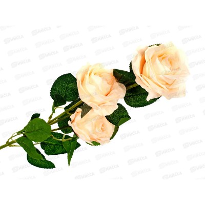 Цветы искусственные 61см Роза Жанна кремовая 2578226 Цветы искусственные 61см Роза Жанна кремовая 2578226