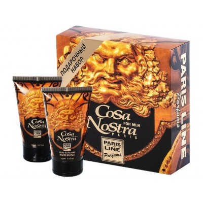 Набор PE Cosa Nostra (гель для бритья 125мл+гель-бальзам после бритья 125мл) *24 мужской