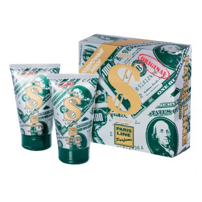 Набор PE Dollar (гель для бритья 125мл+гель-бальзам после бритья 125мл) мужской *24