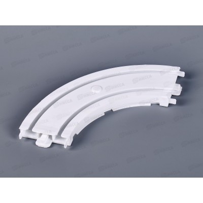 Комплект к двухполозному карнизу Поворот 1шт