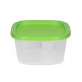 Контейнер СВЧ и заморозки 0,5л квадратный микс МП *24 Контейнер СВЧ и заморозки 0,5л квадратный микс МП *24