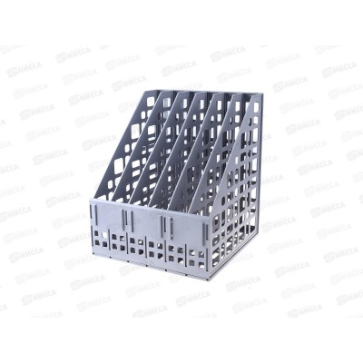 Лоток вертикальный 6секций СТАММ серый, ЛТ86/ЛТВ-63725*12 Лоток вертикальный 6секций СТАММ серый, ЛТ86/ЛТВ-63725*12