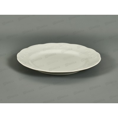 Тарелка мелкая 175мм фарфоровая Надежда белье 9С0693 *20