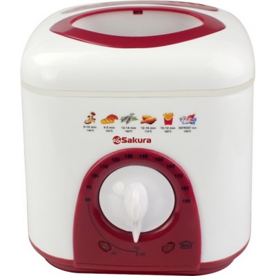 Фритюрница SA-7654R (1л) 950Вт