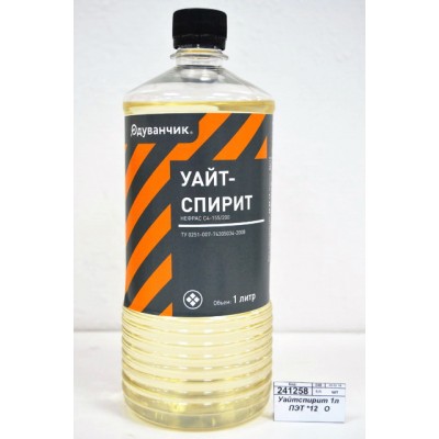 Уайтспирит 1литр ПЭТ *12 Одуванчик Уайтспирит 1литр ПЭТ *12 Одуванчик
