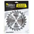 Пильный диск Kolner 185*20*24, до 7600оборотов/минуту, на блистере *5/50