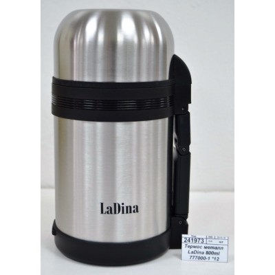 Термос металл LaDina 800ml 777000-1 *12