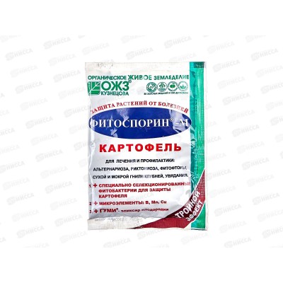 Фитоспорин М картофель 30г пакет, *40 Фитоспорин М картофель 30г пакет, *40