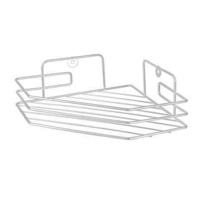 Полка угловая 1 секционная белая АМ 71 *8 Полка угловая 1 секционная белая АМ 71 *8