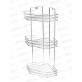 Полка угловая 3х секционная хром АЛТ 73С *8 Полка угловая 3х секционная хром АЛТ 73С *8