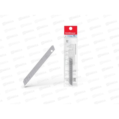 Лезвия для канцелярского ножа EK 9мм, 10шт, 19275 *24/288