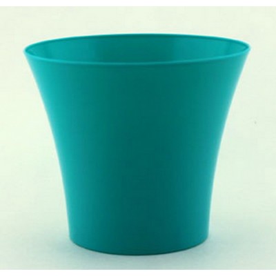 Горшок для цветов Сити 0,6л с поддоном Бирюза *12 Горшок для цветов Сити 0,6л с поддоном Бирюза *12