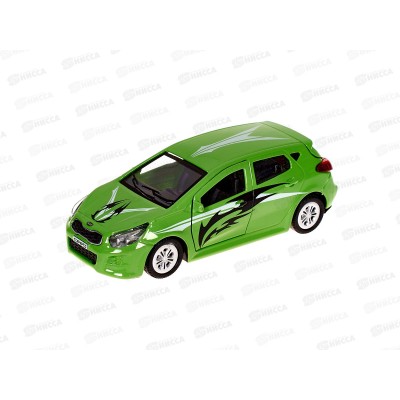 Машина "ТЕХНОПАРК" KIA CEED Спорт металлическая инерционная 12см,243671 *2*36