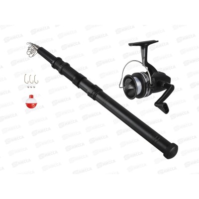 Спининг AZOR телескоп  1,6м катушка 1п.п леска, поплавок 149-111 г
