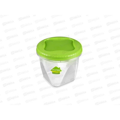 Банка с завинчивающейся крышкой Тондо 0,45л С284СВ.ГОЛ светлоголубые *24