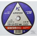 Круг отрезной по металлу Кратон A46TBF 230х22х1,8мм Круг отрезной по металлу Кратон A46TBF 230х22х1,8мм