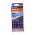 Набор буров Кратон SDS-plus  5шт (D5*110, 6*110, 6*160, 8*160, 10*160), 10201001