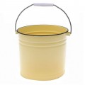 Ведро 9л без крышки, цельнотянутое палевое С41122.Пц