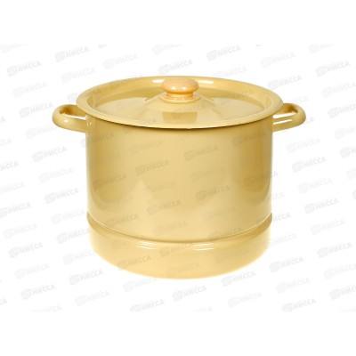 Мантоварка 9,0л декорированная палевая с кнопкой 3 вставки С41722.3п  *2