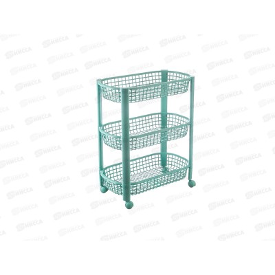 Полка овощная 3-х секционная Фисташковый 2730М *4 Полка овощная 3-х секционная Фисташковый 2730М *4