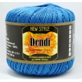 Пряжа Денди хлопок мерсеризованный 100% 50гр 330м джинса 022 *10